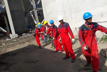 Metode Pemasangan Scaffolding pada Module Structure