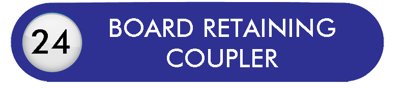 24 - BOARD RETAINING COUPLER