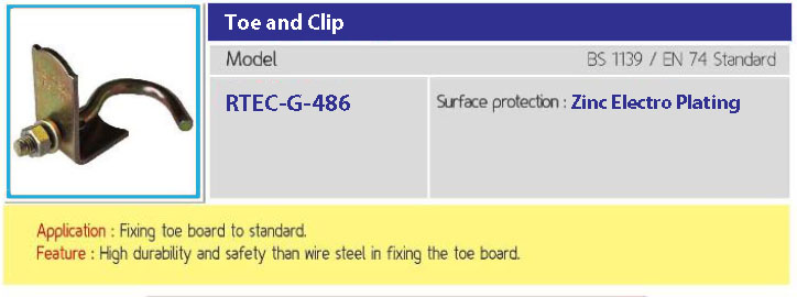 Toe and Clip